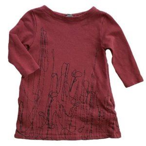 COS Abstract Sweatshirt Dress